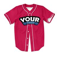 Maillot de baseball personnalisé, impression par sublimation, uniforme de baseball respirant, t-shirts de baseball à séchage rapide pour adultes et jeunes