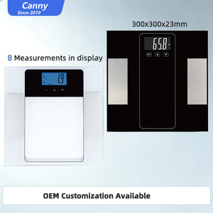 เครื่องชั่งน้ำหนักดิจิตอลอัจฉริยะพร้อมจอ LCD สำหรับวัดไขมันใน<span class=keywords><strong>ร่างกาย</strong></span> ยี่ห้อ Canny Wholesale พร้อมแอปพลิเคชัน - Product Image 4