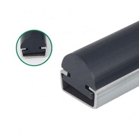 Rail de guidage linéaire rond en plastique Uhmwpe Uhmw Pe Rails de roulement de glissière de glissière de moulin CNC économique personnalisé