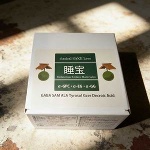 Pour une relaxation et un sommeil profond : Aliments SUIBOU SleepSupport à base de marc de saké fermenté, un aide au sommeil efficace et sucré. - Product Image 1