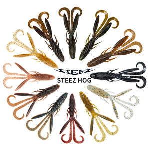 Vente flash, appâts souples réalistes pour la pêche, imitations de crevettes <span class=keywords><strong>DAIWA</strong></span> STEEZs HOG, pour la pêche au black-bass et en eau salée, lancer, traînage - Product Image 1
