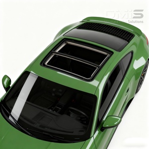 Super Gloss Racing Green Aucun Résidu Adhésif Changement de Couleur Film Moulé Vinyle Voiture Wrap Hiver Durable - Product Image 2