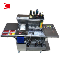 Bar Mobile Cocktail Bar Station Removable Outdoor Custom Removable Cocktail Bar Mobile Bartender Ice Bin Under Bar Drainboard Cocktail Bar Station