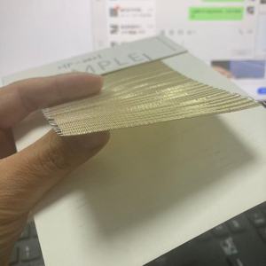 Maille décorative en fil de cuivre, verre laminé en acier inoxydable, décoration intérieure de bâtiment, maille métallique - Product Image 5