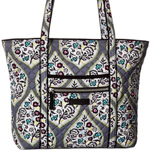 Borsa tote iconica piccola <span class=keywords><strong>Vera</strong></span> Signature in cotone trapuntato per ragazze - Product Image 1
