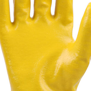 Xingyu-guantes de trabajo de nitrilo suave, guantes de seguridad de algodón con carcasa de poliéster, 13G, U3, China - Product Image 6