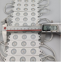 Module LED haute puissance, super luminosité 200LM, 3 LED, étanche, injection SMD 2835, 1,5W, AC 110V 220V, pour enseignes publicitaires