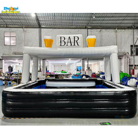 Bar gonflable d'extérieur pour piscine, tente pub, pour adultes, fête de jardin, bars flottants gonflables en PVC pour plage et événements en extérieur