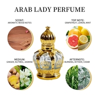 Perfume MRUIS Árabe de Oriente Medio, Perfume de Alta Calidad, Perfume Unisex de Venta Caliente, Fragancia Duradera, Mini Perfume en Roll-on