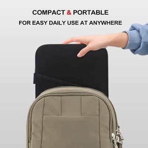 Housse de protection pour tablette <span class=keywords><strong>iPad</strong></span> 11 pouces Design simple en néoprène avec poche Compatible avec 2025 <span class=keywords><strong>iPad</strong></span> A16 et <span class=keywords><strong>iPad</strong></span> Air - Product Image 5