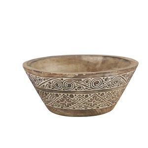 Bol de mariage écologique décoratif sculpté - Product Image 1