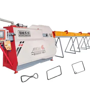 High quality Reinforced CNC bending hoop machine Automatic Rebar Bender and Cutter TCYT-6