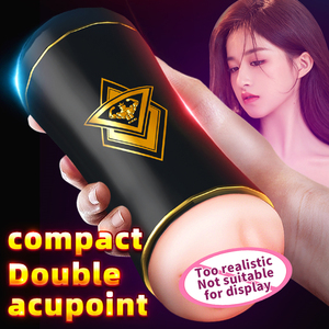 Máquina de Sexo Oral con Vibración y Succión, Juguetes Sexuales para Hombres Adultos Mayores de 18 Años, Masturbador Masculino Automático con 8 Modos, Recargable por USB, ABS+TPE - Product Image 2