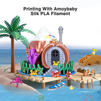 Filament PLA Soie 1,75 mm pour imprimante 3D avec finition métallique brillante, précision dimensionnelle +/- 0,02 mm, bobine de 1 kg (2,2 lb)
