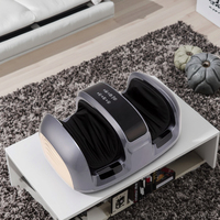 Elektrischer Umweltfreundlicher Fußmassager mit Musikfunktion, Kompression, Vibration, Heizung, Rollermassage und Airbag