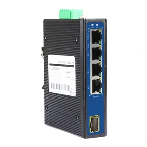 Ewind-Interruptor de red IP40 para exteriores, interruptor POE inverso Industrial, PCB, 4 puertos, 10/100/1000