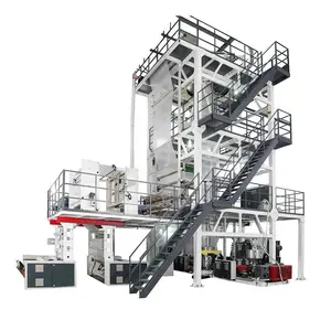 Big Plastic Pe Pp Film Extruder Pe Film Blowing Machine