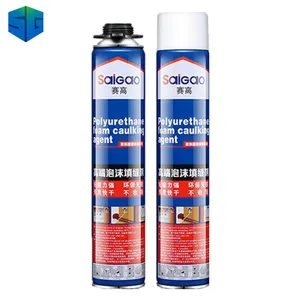 Mastic en mousse de polyuréthane 750ML, séchage rapide, Spray d'extension résistant à l'eau en polystyrène, liquide visqueux jaune clair, autres adhésifs