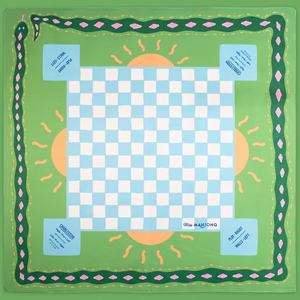 Tapis de Mahjong Américain Professionnel pour Tournoi, Antidérapant, Silencieux, en Caoutchouc, avec Règles Imprimées – Vente en Gros - Product Image 5