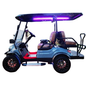 Venta Directa de Fábrica, Carro de Golf de 7-8 Plazas, 48v, con Velocidad de 30-50 km/h y Autonomía de 50-70 km, Certificado CE/DOT, Precio Bajo de Fábrica - Product Image 3