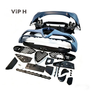 Para <span class=keywords><strong>Alfa</strong></span> <span class=keywords><strong>Romeo</strong></span> Giulia <span class=keywords><strong>2.0</strong></span>, Mejora de Apariencia 2.9, Parachoques Delantero de PP Moldeado por Inyección, Parachoques Trasero, Guardabarros Inferior, Faldones Laterales, Carrocería - Product Image 1