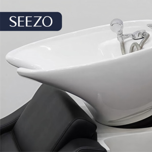 Новинка 2026: Коммерческое кресло-мойка для салона красоты, черное, современное, с керамической раковиной, OEM, для мытья головы - Product Image 4