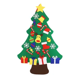 חם למכור קרפט ערכות לילדים diy חג המולד מקורה קישוט מותאם אישית הרגיש חג המולד קישוט עץ חג המולד