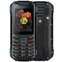 Teléfono Resistente con Certificación ATEX 4G Sin Cámara Sin GPS IP68 a Prueba de Explosiones Zona 1 Zona 2 Zona 21