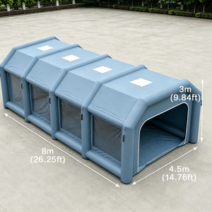 Cabine de peinture gonflable multi-tailles, portable, hermétique, professionnelle, pour travaux de peinture - Product Image 4