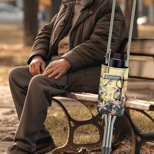 Free sample Good Quality Aluminum Crutches <b>bag</b> <b>Medical</b> Cane Aluminium Walking Cane Adjustable Foldable Walking Stick - Product Image 4