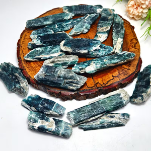 <span class=keywords><strong>Apatite</strong></span> bleu-vert du Mozambique, vente en gros, cristal de haute qualité, pour collection de cristaux et cadeaux - Product Image 2