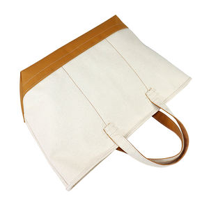 Sac à bandoulière en toile robuste pour femmes, de shopping de grande capacité, fourre-tout, collection - Product Image 3