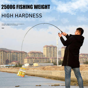 Joran pancing lemparan berputar, tongkat memancing karper mulut miring 2 bagian untuk Bass karbon 1.8m 2.1m 2.4m - Product Image 3