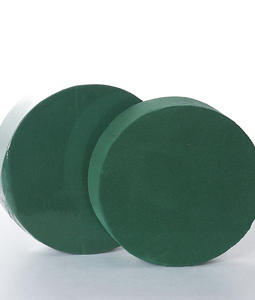 Penjualan Panas Blok Busa Bunga Bulat <span class=keywords><strong>Oasis</strong></span> Basah 4cm Produksi Grosir Kustom Busa Bunga Hijau Berkualitas Tinggi - Product Image 3