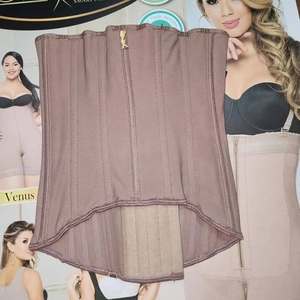 Hình lên vành đai bụng eo tông đơ sau sinh chặt chẽ Shapewear Bodysuit chất lượng cao linh hoạt eo huấn luyện viên cho phụ nữ sử dụng hàng ngày - Product Image 6