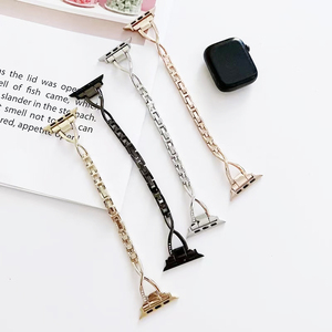 <span class=keywords><strong>Correa</strong></span> de lujo para mujer, <span class=keywords><strong>Correa</strong></span> fina de <span class=keywords><strong>metal</strong></span> chapada en oro rosa para <span class=keywords><strong>Apple</strong></span> <span class=keywords><strong>Watch</strong></span> Series 8 9 10 42mm 46mm - Product Image 6