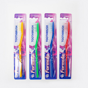 Cepillo <span class=keywords><strong>de</strong></span> <span class=keywords><strong>Dientes</strong></span> Desechable <span class=keywords><strong>de</strong></span> Nylon <span class=keywords><strong>Transparente</strong></span> con Cerdas Medianas, Empaquetado Individual, <span class=keywords><strong>Precio</strong></span> Económico <span class=keywords><strong>de</strong></span> Fábrica China - Product Image 1