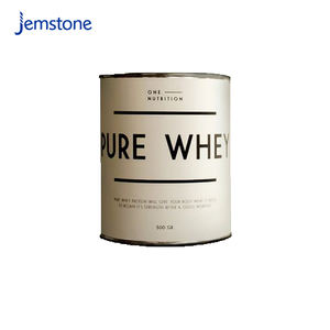 Custom Design Recyclable <b>Food</b> Herbal Gel Capsule Kraft Cardboard Cylinder Packaging Box Protein Powder Paper Tube <b>Container</b> - Product Image 6