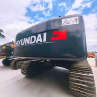 Excavator Crawler Hyundai HX340HD 34 Ton Bekas, Cat Asli, Alat Berat Konstruksi Besar, Dijual
