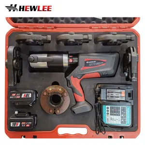 HEWLEE Brand Pro Press werkzeug Akku-Batterie press werkzeug Sanitär Kupfer Pex Rohr tragbares hydraulisch angetriebenes Crimp press werkzeug