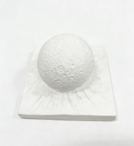 Piedra de aromaterapia de yeso ecológica sólida en forma de luna - Product Image 3