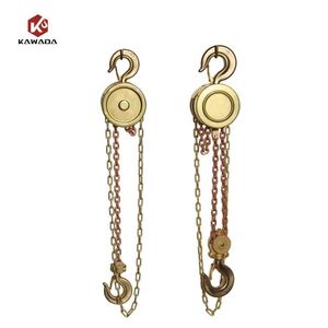 Acero a prueba de explosiones HBSQ de alta calidad 0,5 T <span class=keywords><strong>1T</strong></span> 2T 3T 5T 10t 20t Cadena de mano manual Bloque polipasto de cadena de CE para minería - Product Image 2