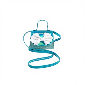 Mini Shiny Sequins Mermaid Striped PU Lady Fashion Portable Crossbody Shoulder Bag <b>Cute</b> Girls Kids <b>Purse</b> - Product Image 2