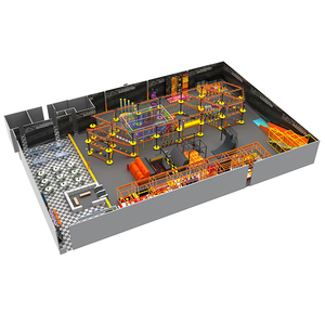 Parc de jeux intérieur complet pour enfants avec cordes, labyrinthes, toboggans et équipements de jeu en <span class=keywords><strong>Espagne</strong></span> - Product Image 1