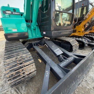 Prix bas, haute qualité, excavatrice d'occasion <span class=keywords><strong>Kobelco</strong></span> 75, nouveau moteur Isuzu fourni, moteur japonais Kawasaki Kubota en bon état - Product Image 6