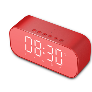 S5 Yayusi Hàng Sẵn Sàng Thương Hiệu 1200Mah Pin Đồng Hồ Mini <span class=keywords><strong>Radio</strong></span> Loa Bluetooth Với Aux,TF Và Micrô Tích Hợp Trong - Product Image 5