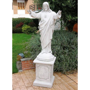 Statue de Jésus-Christ grandeur nature en marbre blanc, sculptée à la main, fabriquée par <span class=keywords><strong>Norton</strong></span> Factory, à prix abordable. - Product Image 5