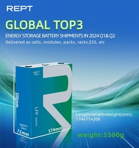 Rept LFP280เซลล์แบตเตอรี่3.2V primatic Li ION (ce/rohs ได้รับการรับรอง8000รอบการชาร์จเร็ว) (LFP ESS) - Product Image 2
