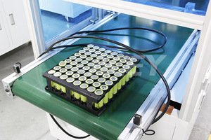 Macchina per test di <span class=keywords><strong>polarità</strong></span> batteria cilindrica positiva negativa macchina per ispezione visiva CCD con trasportatore - Product Image 6