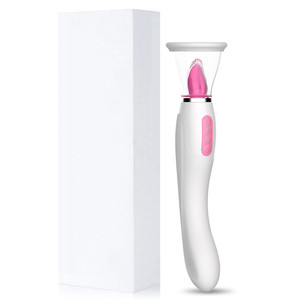 Spedizione gratuita negli Stati Uniti con spedizione a goccia in Silicone per capezzoli vibratore per adulti che lecca il clitoride succhia vibratore per donne - Product Image 2